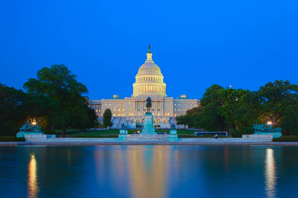 The US Capitol Building In Washington DC