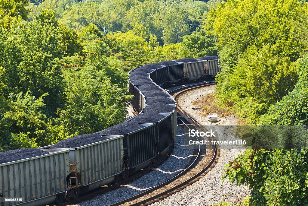 Kohlezug - Lizenzfrei Kohle Stock-Foto