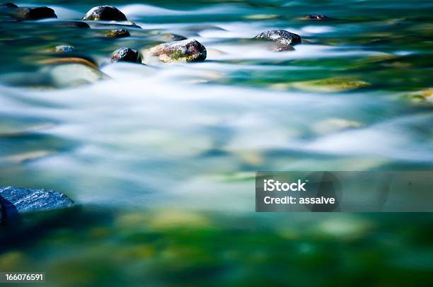 Blurred River Stock Photo - Download Image Now - Water, Nature, Stream - Body of Water