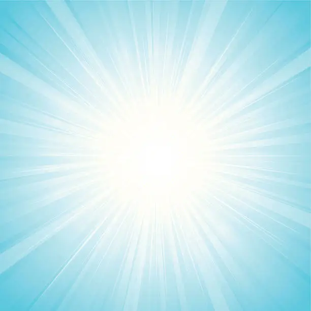 Vector illustration of Sunbeam