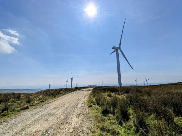 istock Scout Moor Wind Farm In Summer 1660786884