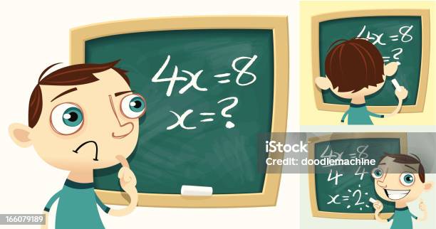 Istock Math Problems Solving Math Problems Stock Illustration - Download Image Now - Child ...