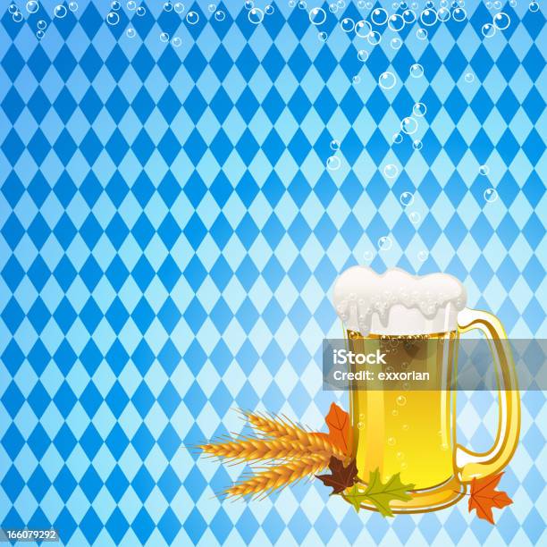 Oktoberfest Hintergrund Stock Vektor Art und mehr Bilder von Ahornblatt - Ahornblatt, Alkoholisches Getränk, Bier