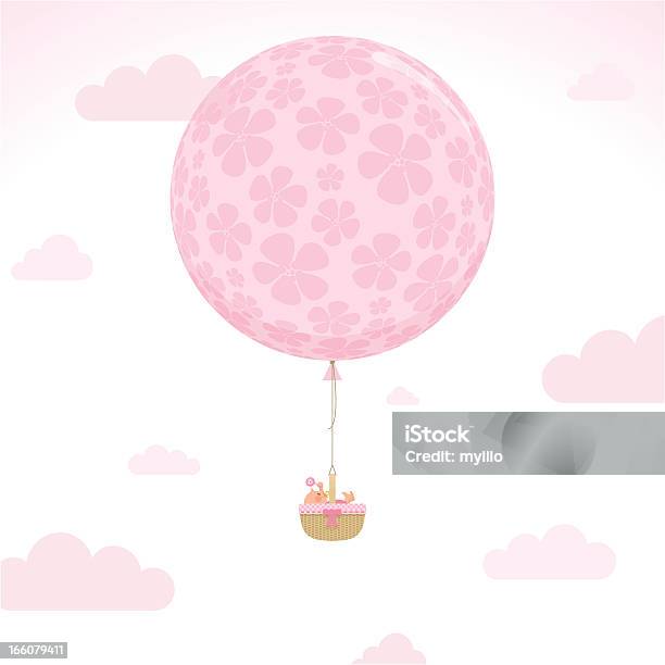 Its A Girl Stock Illustration - Download Image Now - Baby Shower, Baby - Human Age, Baby Girls