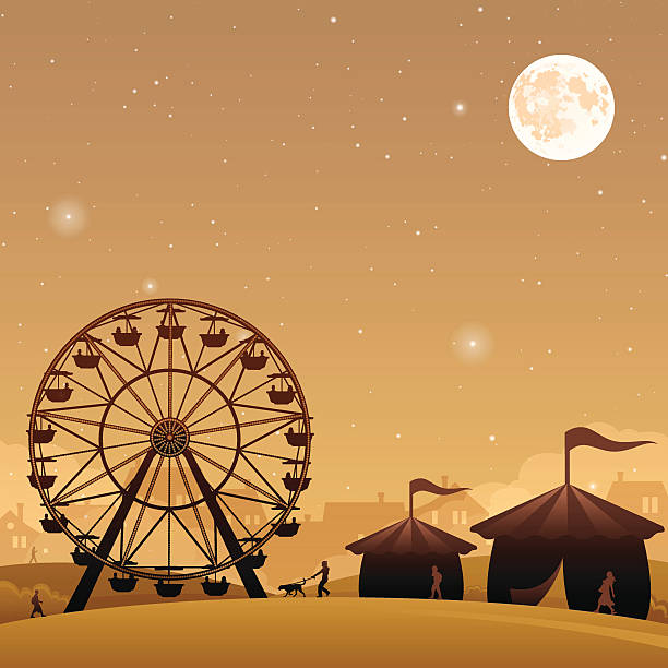 ilustraciones, imágenes clip art, dibujos animados e iconos de stock de festival - super moon