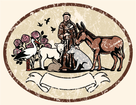 St. Francis of Assisi and Animal