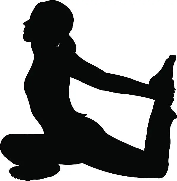 Vector illustration of Yoga Pose