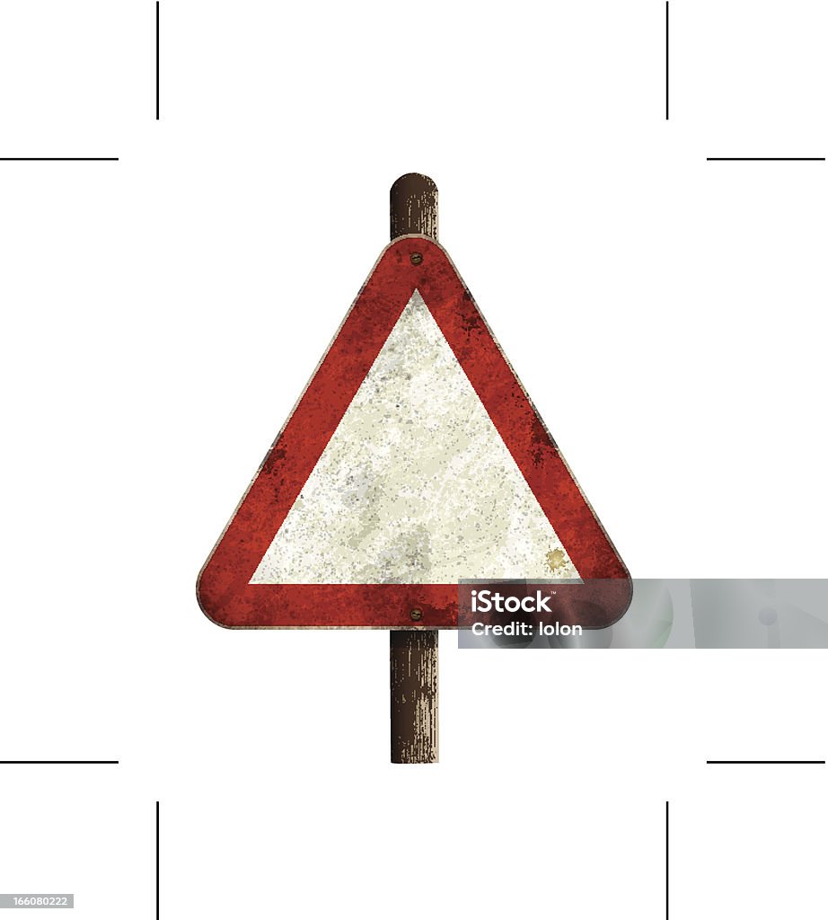 Biển Báo Giao Thông Hình Tam Giác Cổ Điển Hình minh họa Sẵn có ...