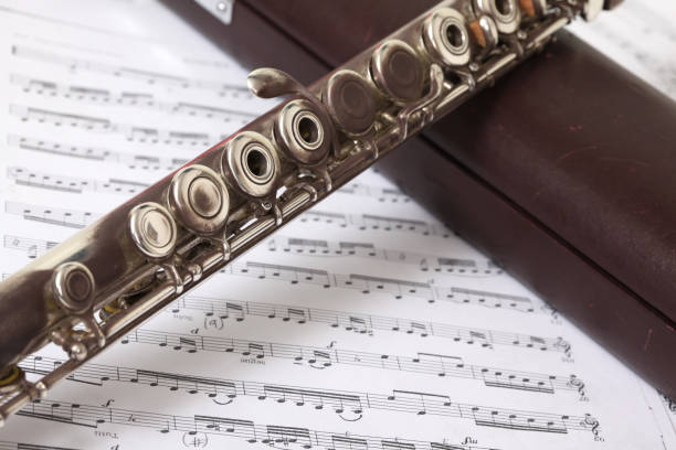 istock Flute and Sheet Music 166080527