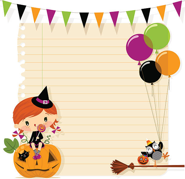 Halloween card Invitation party  http://i681.photobucket.com/albums/vv179/myistock/hal.jpg bunt stock illustrations