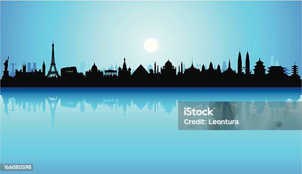 World Monuments Stock Illustration - Download Image Now