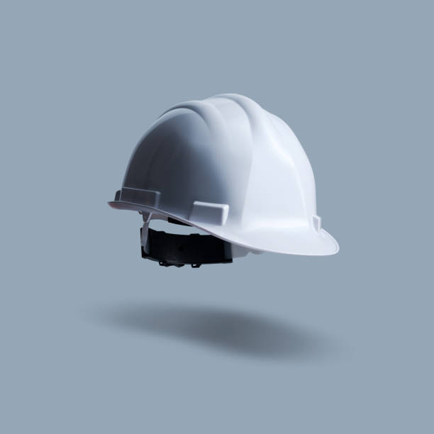 safety helmet: workplace safety concept - werkhelm fotos stockfoto's en -beelden