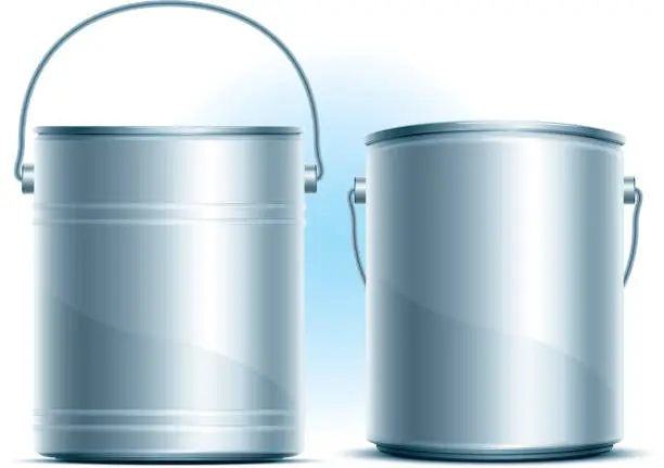 Vector illustration of Paint Can