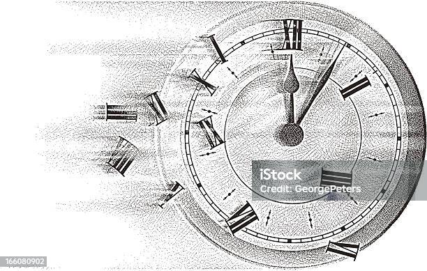 Die Zeit Vergeht Wie Im Flug Stock Vektor Art und mehr Bilder von Die Zeit vergeht wie im Flug - Die Zeit vergeht wie im Flug, Konzepte, Uhr