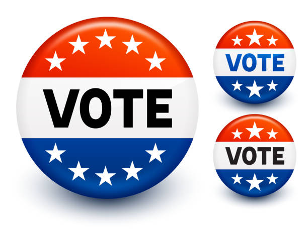Voting Pin Design 3,200+ Vote Pin Stock Illustrations, Royalty-Free Vector Graphics ...