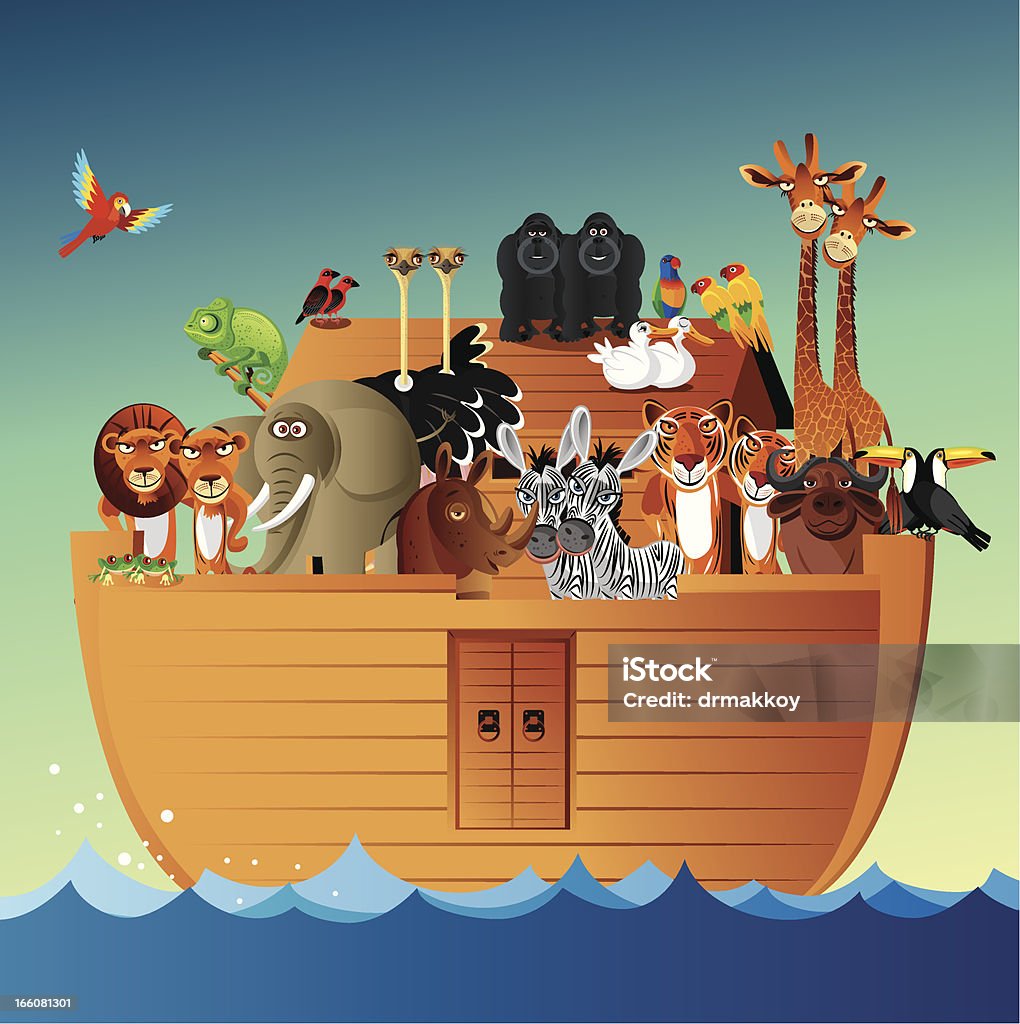 Noah's Ark Vector Noah's Ark Ark stock vector