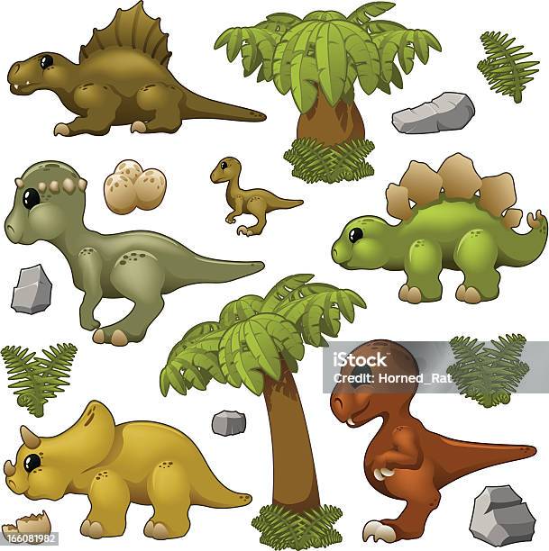 ディノコレクション - 恐竜のベクターアート素材や画像を多数ご用意 - 恐竜, ひびが入った, イラストレーション