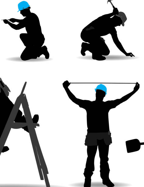 Collapse Worker Vector 280+ Falling Construction Worker Stock Illustrations, Royalty-Free ...
