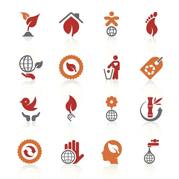 Vector illustration of Environmental icons | alto series