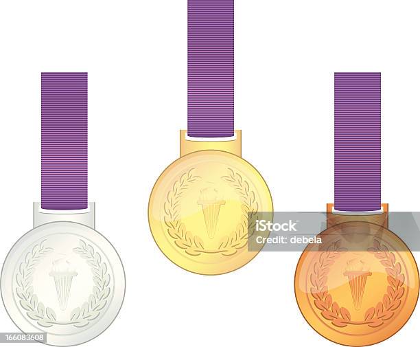 Ilustración de Unido De Los Juegos Olímpicos De Campeones De Medallas y más Vectores Libres de Derechos de 2012