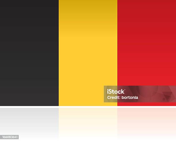 Bandeira Europeia A Bélgica - Arte vetorial de stock e mais imagens de Bélgica - Bélgica, Bandeira, Bandeira Nacional