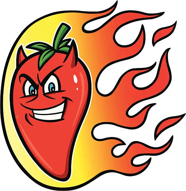Vector illustration of Hot Pepper