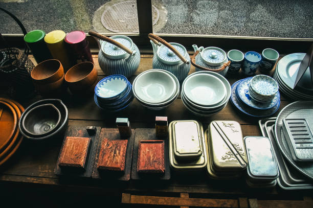 An old-fashioned Japanese idea taker store.