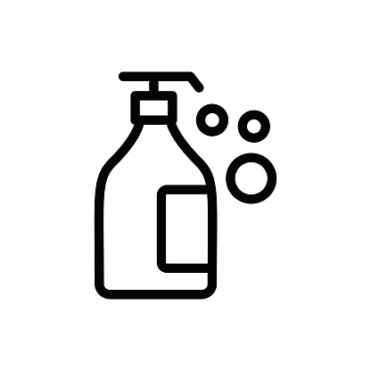 Liquid Soap Line Icon