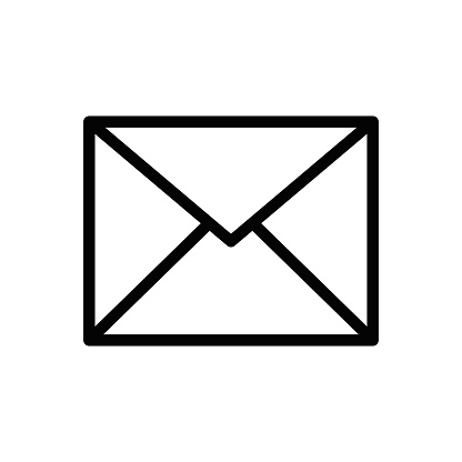 Mailing and Correspondence Line Icon