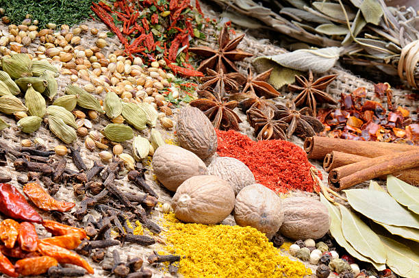 istock Colorful mix of spices 166085901