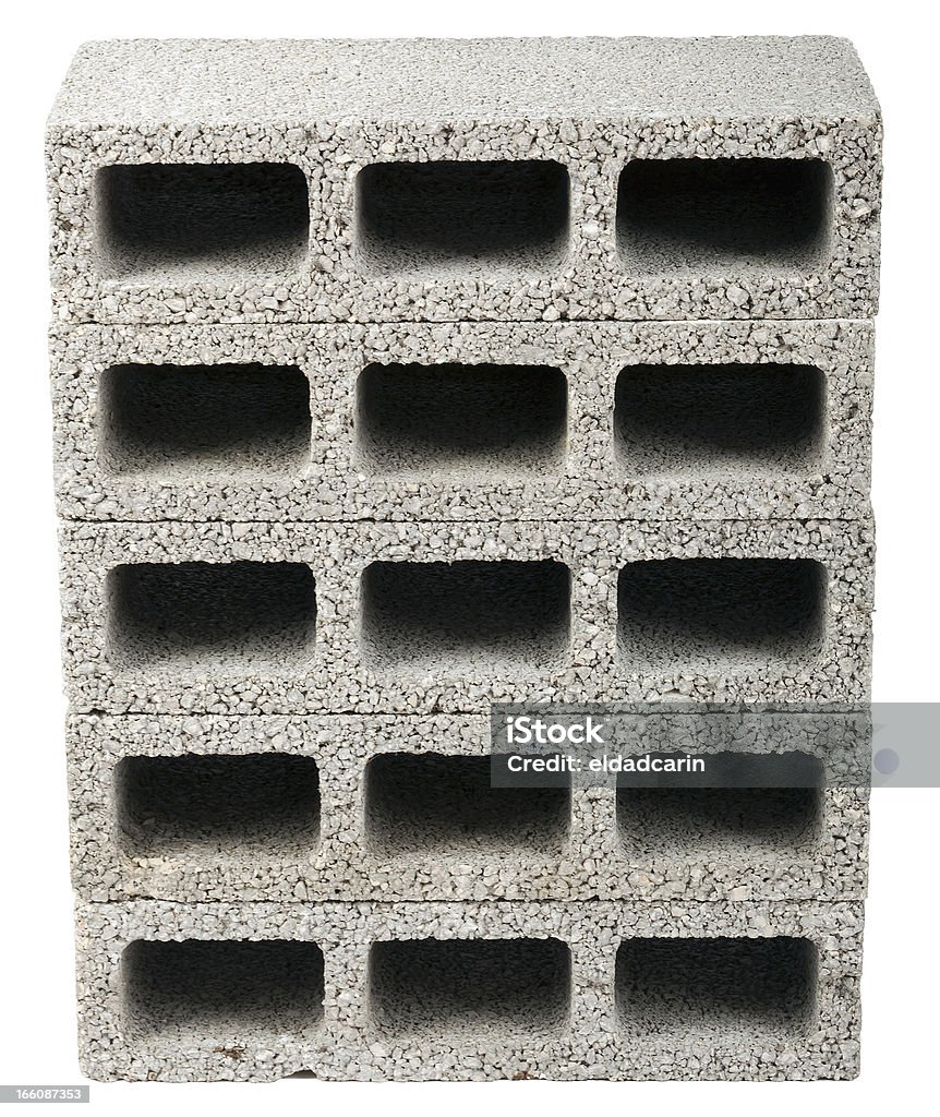 絶縁型構造ブロック-5 - コンクリートブロックのロイヤリティフリーストックフォト