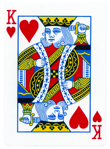 Playing cards texture