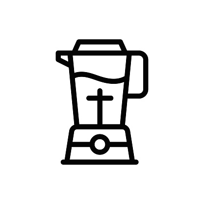 Kitchen Blender Line Icon