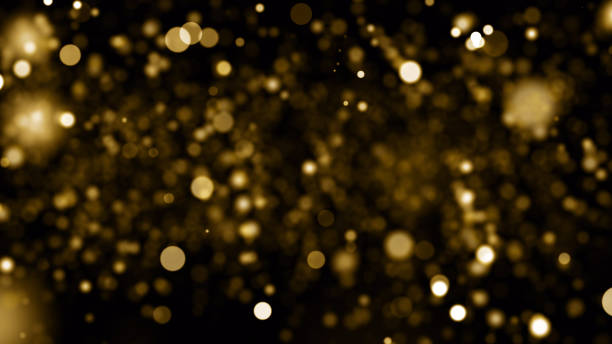 istock Particles gold glitter bokeh award dust abstract background 1660914116