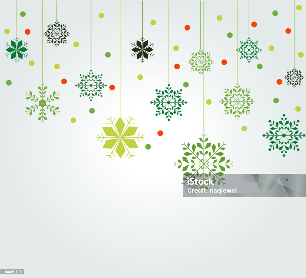 snowflake background Vacations stock vector