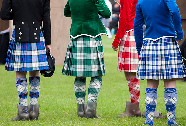Highland Dancers waiting to perform