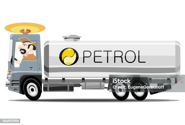 Ilustración de Camión De Combustible y más Vectores Libres de Derechos de Camión cisterna - Camión articulado - Camión cisterna - Camión articulado, Camión de peso pesado, Conductor - Oficio