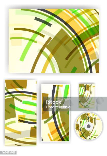Kit De Papeterie Pour Votre Design Vecteurs libres de droits et plus d'images vectorielles de Abstrait - Abstrait, Courbe, Création numérique