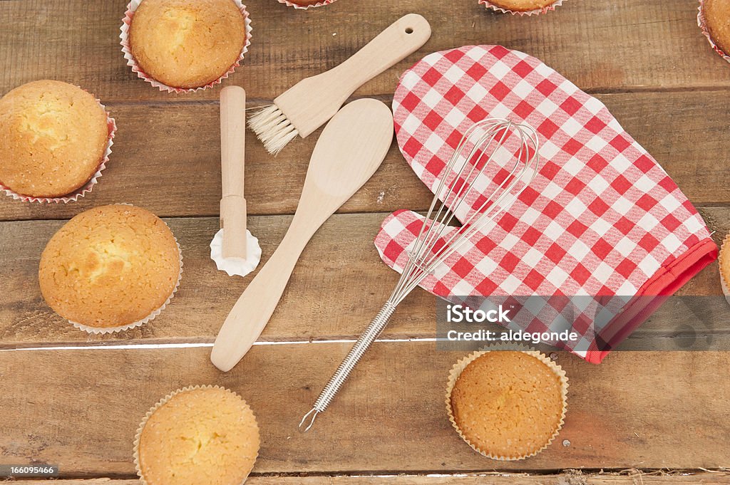 Muffin fatti in casa - Foto stock royalty-free di Cibo