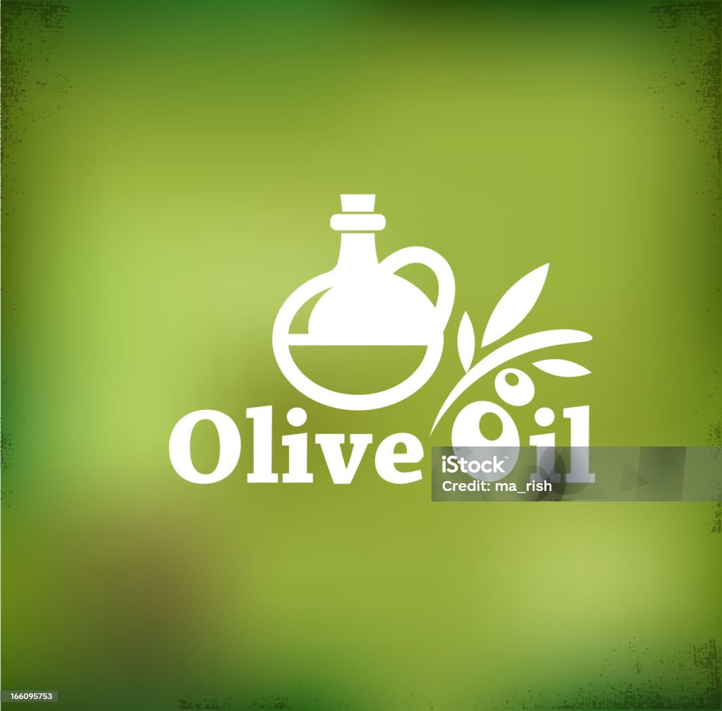 Оливковое масло вектор backgound - Векторная графика Оливковое дерево роялти-фри