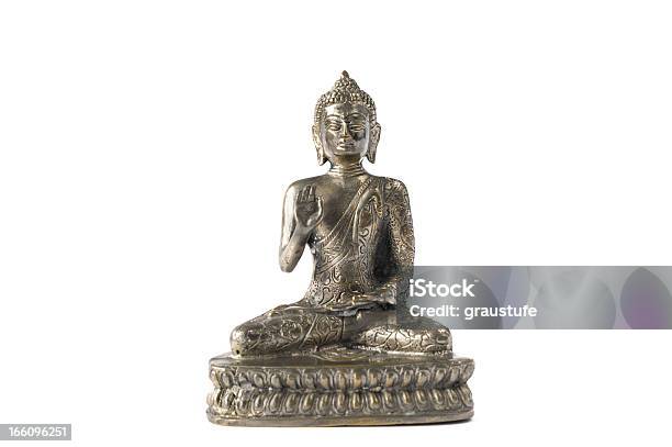 Buda Metálico - Fotografias de stock e mais imagens de Cultura Asiática - Cultura Asiática, Cultura da Ásia Oriental, Deus