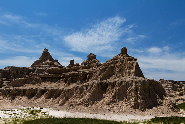 Badlands National Park South Dakota USA stock photo