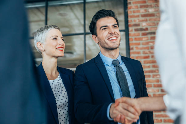istock Business handshake for new agreement 1660997426