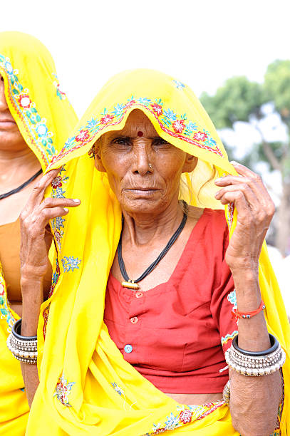 istock Elderly Indian Woman 166099978