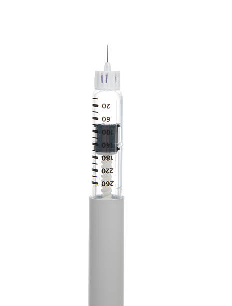 istock Insulin syringe pen for diabetes 166100013