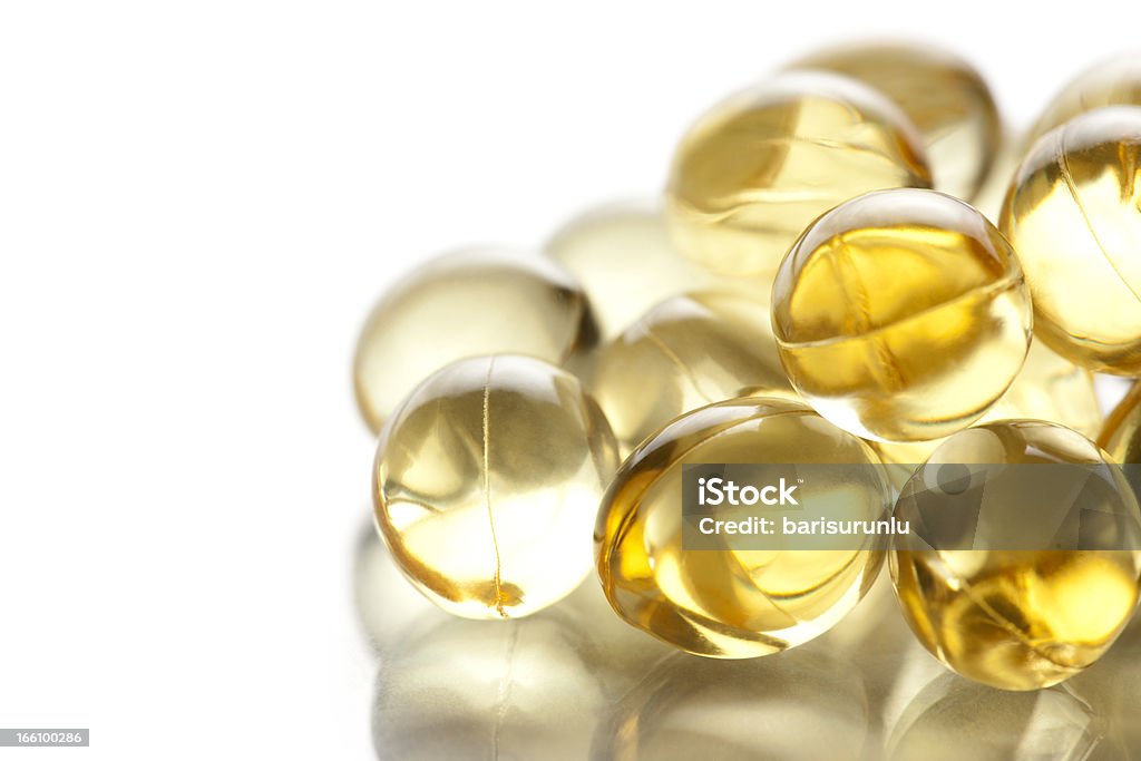 Cápsula de vitaminas - Foto de stock de Comprimido royalty-free