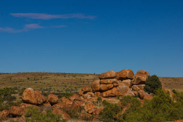 istock Scenery of Devil's Marbles in the Northern Territory, Australia 1661014464