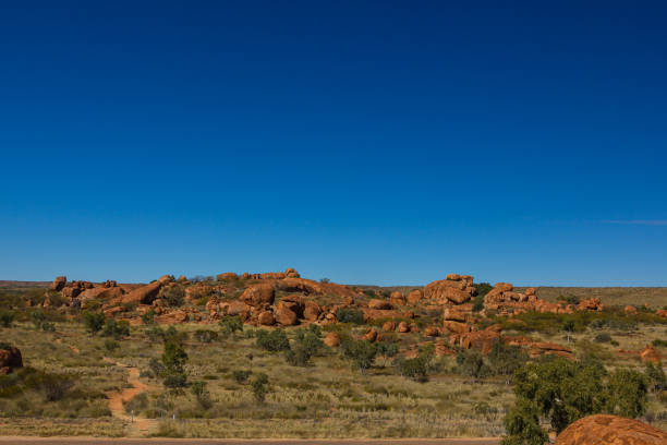istock Scenery of Devil's Marbles in the Northern Territory, Australia 1661015570