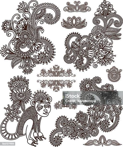 Ornamental Floral Pattern Stock Illustration - Download Image Now - Decoration, Design, Design Element