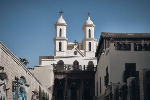 Saint Virgin Mary's Coptic Orthodox Church, also known as the Hanging Church. Cairo, Egypt